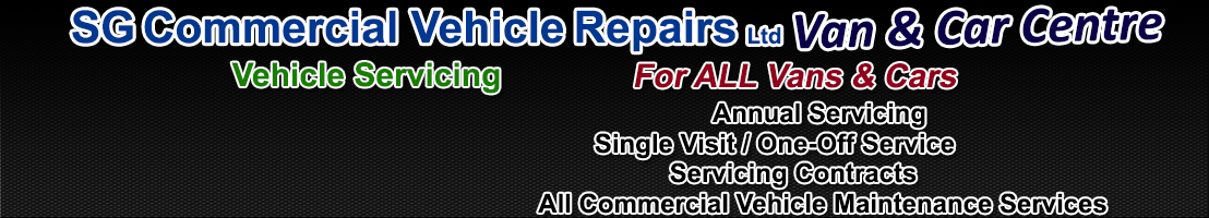 vehicle servicing for cars and vans banner image 